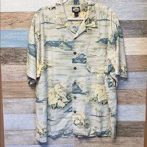 Tommy Bahama Hawaiian Shirt, XL